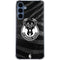 NBA Milwaukee Bucks Animal Print Black Galaxy S24 Clear Case