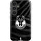 NBA Milwaukee Bucks Animal Print Black Galaxy S24 Impact Case