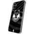 NBA Milwaukee Bucks Animal Print Black Galaxy S24 Plus Clear Case