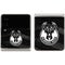 NBA Milwaukee Bucks Animal Print Black Galaxy Z Flip3 5G Skin