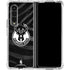 NBA Milwaukee Bucks Animal Print Black Galaxy Z Fold4 5G Clear Case