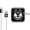 NBA Milwaukee Bucks Animal Print Black iPad Charger (10W USB) Skin