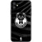 NBA Milwaukee Bucks Animal Print Black iPhone 11 Skin