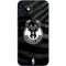 NBA Milwaukee Bucks Animal Print Black iPhone 12 Mini Skin