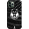NBA Milwaukee Bucks Animal Print Black iPhone 12 Pro Max Impact Case