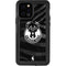 NBA Milwaukee Bucks Animal Print Black iPhone 12 Pro Waterproof Case
