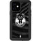 NBA Milwaukee Bucks Animal Print Black iPhone 12 Waterproof Case