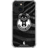 NBA Milwaukee Bucks Animal Print Black iPhone 13 Mini Clear Case