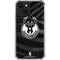NBA Milwaukee Bucks Animal Print Black iPhone 15 Plus Clear Case
