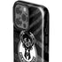 NBA Milwaukee Bucks Animal Print Black iPhone 15 Pro Max Impact Case
