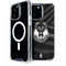 NBA Milwaukee Bucks Animal Print Black iPhone 15 Pro Max MagSafe Case