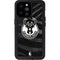 NBA Milwaukee Bucks Animal Print Black iPhone 14 Pro Max Waterproof Case