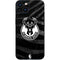 NBA Milwaukee Bucks Animal Print Black iPhone 14 Skin