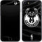 NBA Milwaukee Bucks Animal Print Black iPhone 8 Skin