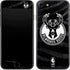 NBA Milwaukee Bucks Animal Print Black iPhone 8 Skin