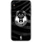 NBA Milwaukee Bucks Animal Print Black iPhone X Skin