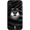 NBA Milwaukee Bucks Animal Print Black iPhone XS Pro Case