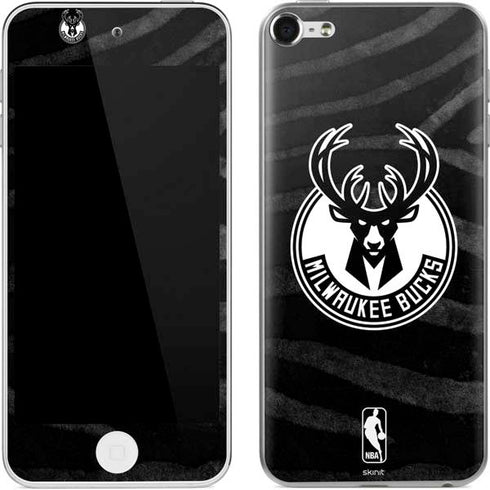 NBA Milwaukee Bucks Animal Print Black Apple iPod Skin