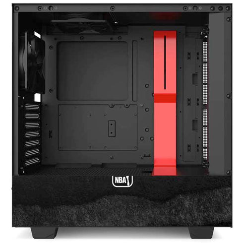 NBA Milwaukee Bucks Animal Print Black NZXT H510 Compact ATX Mid-Tower Case Skin