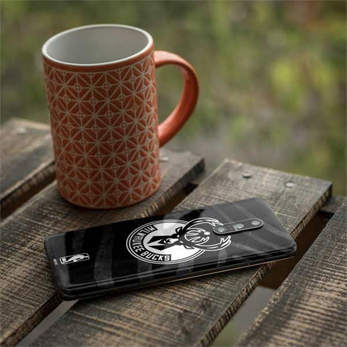 NBA Milwaukee Bucks Animal Print Black OnePlus 7 Pro Skin