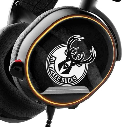 NBA Milwaukee Bucks Animal Print Black SteelSeries Arctis 3 Skin