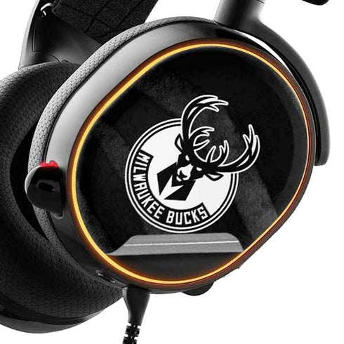 NBA Milwaukee Bucks Animal Print Black SteelSeries Arctis 5 Skin