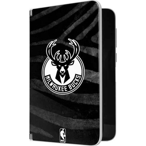 NBA Milwaukee Bucks Animal Print Black Surface Duo Skin