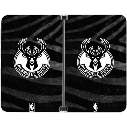 NBA Milwaukee Bucks Animal Print Black Surface Duo Skin