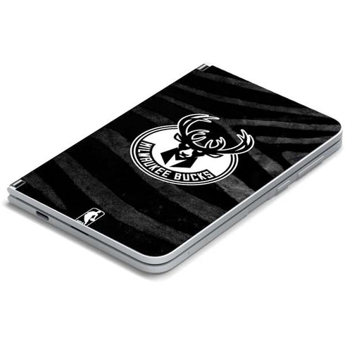 NBA Milwaukee Bucks Animal Print Black Surface Duo Skin