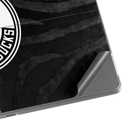 NBA Milwaukee Bucks Animal Print Black Surface Pro 8 Skin