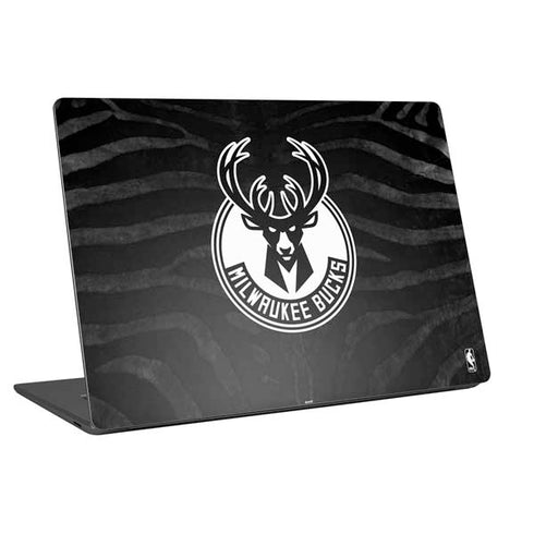 NBA Milwaukee Bucks Animal Print Black Universal Laptop 13in (10.6 x 7.6in) Skin