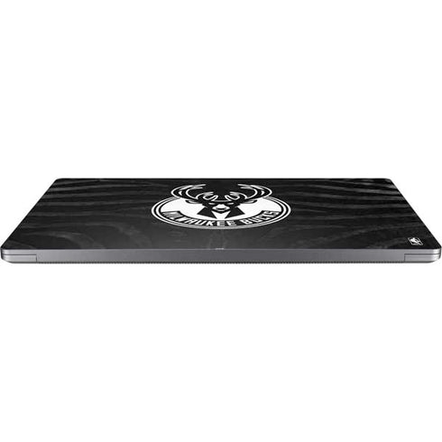 NBA Milwaukee Bucks Animal Print Black Universal Laptop 14in (11.4 x 8.2in) Skin