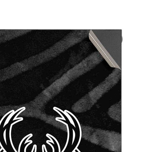 NBA Milwaukee Bucks Animal Print Black Xbox Series X Console Skin