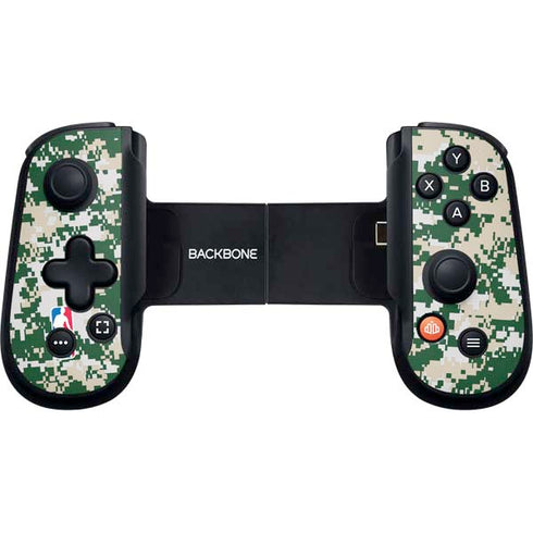 NBA Milwaukee Bucks Camo Digi Backbone One for iPhone Game Controller Skin