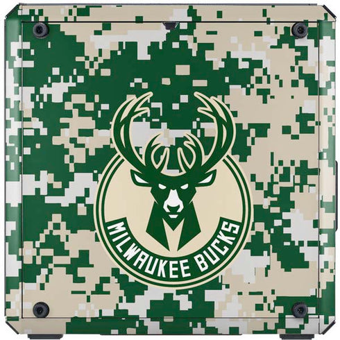 NBA Milwaukee Bucks Camo Digi Cooler Master MasterBox Q300L Mini Tower Skin