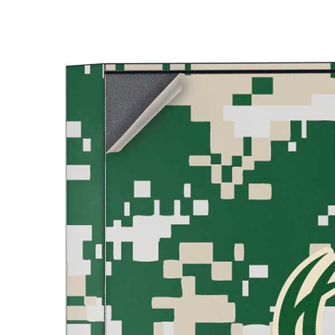 NBA Milwaukee Bucks Camo Digi Corsair 4000D Tempered Glass Mid-Tower ATX Case Skin