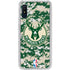 NBA Milwaukee Bucks Camo Digi Galaxy A10e Clear Case