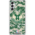 NBA Milwaukee Bucks Camo Digi Galaxy A14 5G Clear Case