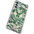 NBA Milwaukee Bucks Camo Digi Galaxy A14 5G Clear Case