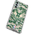 NBA Milwaukee Bucks Camo Digi Galaxy A15 5G Clear Case