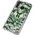 NBA Milwaukee Bucks Camo Digi Galaxy A21 Clear Case