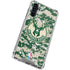 NBA Milwaukee Bucks Camo Digi Galaxy A54 5G Clear Case