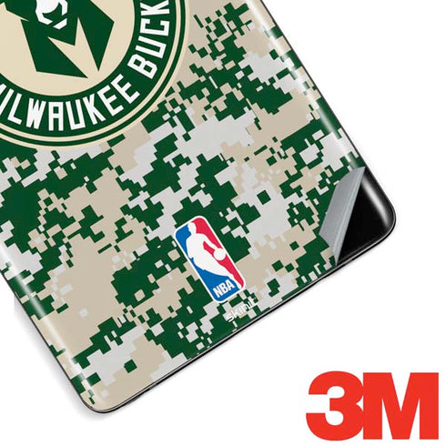 NBA Milwaukee Bucks Camo Digi Galaxy Note 8 Skin