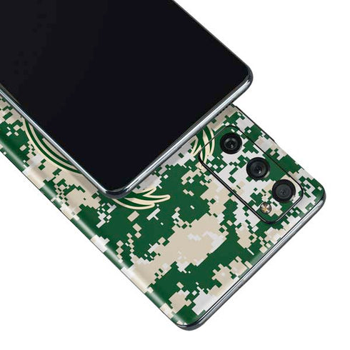 NBA Milwaukee Bucks Camo Digi Galaxy S20 Fan Edition Skin