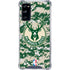 NBA Milwaukee Bucks Camo Digi Galaxy S20 FE Clear Case