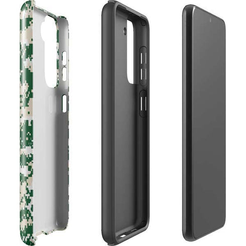 NBA Milwaukee Bucks Camo Digi Galaxy S21 FE Pro Case