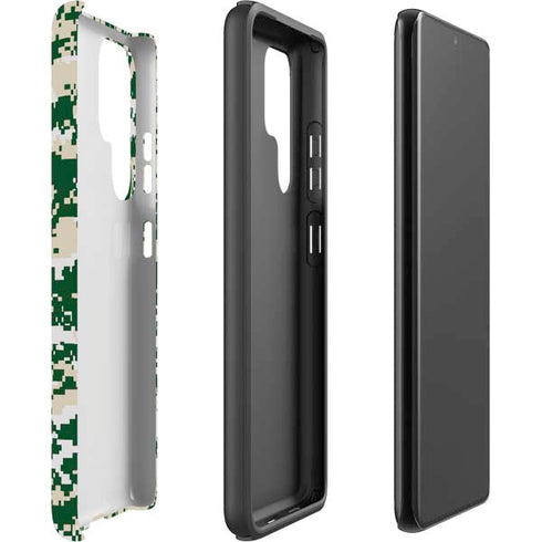 NBA Milwaukee Bucks Camo Digi Galaxy S22 Ultra Pro Case