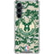 NBA Milwaukee Bucks Camo Digi Galaxy S23 FE Clear Case