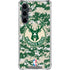 NBA Milwaukee Bucks Camo Digi Galaxy S23 FE Clear Case