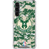 NBA Milwaukee Bucks Camo Digi Galaxy S23 Plus Clear Case